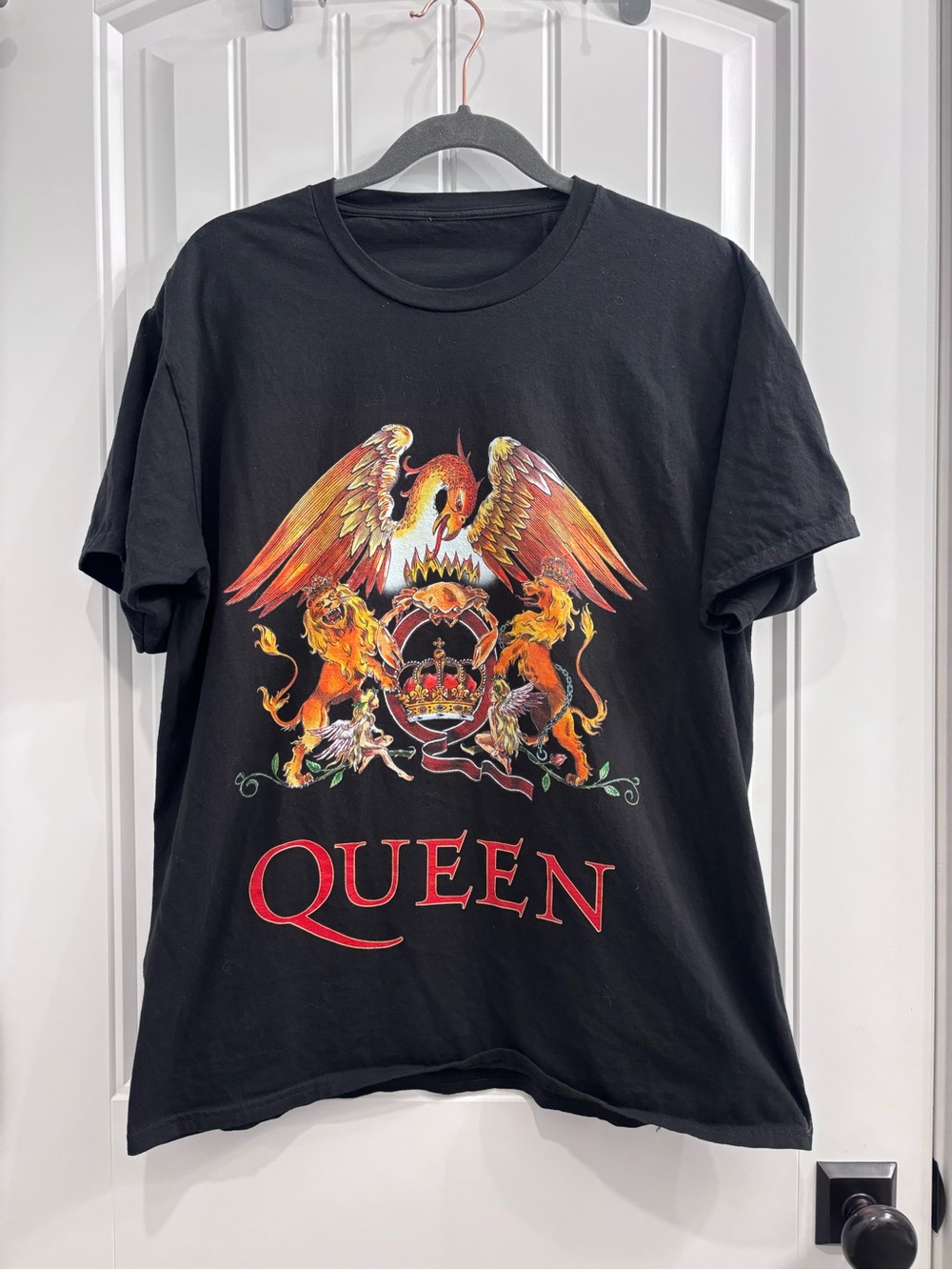 Queen Black Graphic Band T-Shirt